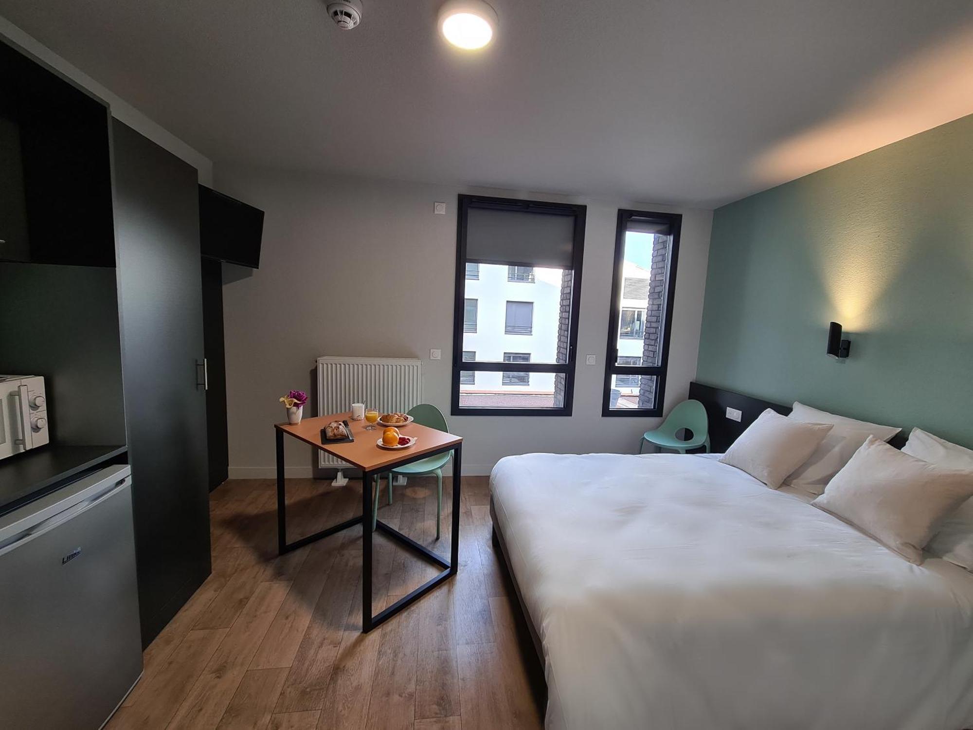 Montempo Apparthotel Bordeaux Centre - Bassins A Flot Buitenkant foto